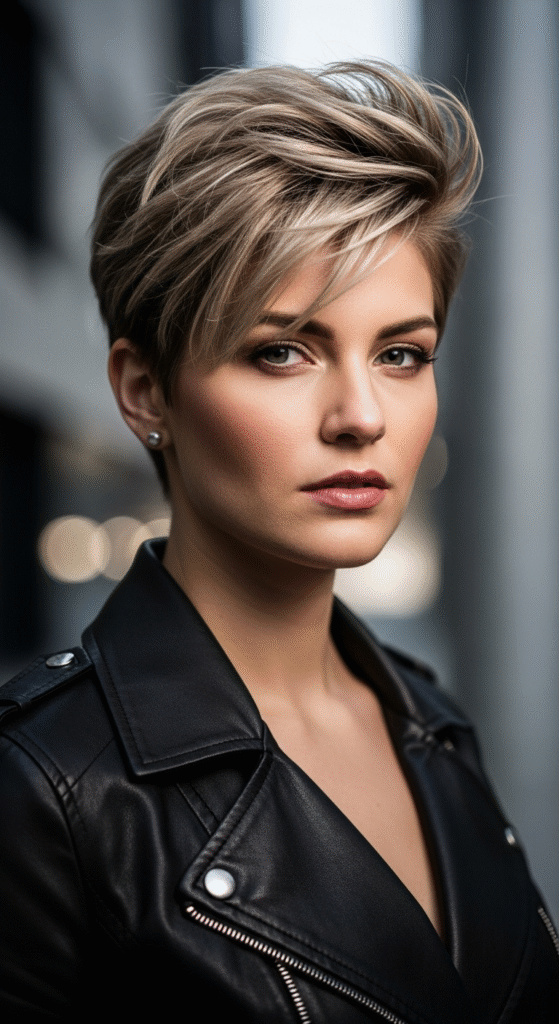 Pixie Cut with Volume - Hairstyles for Thin Fine Hair to Look Thicker