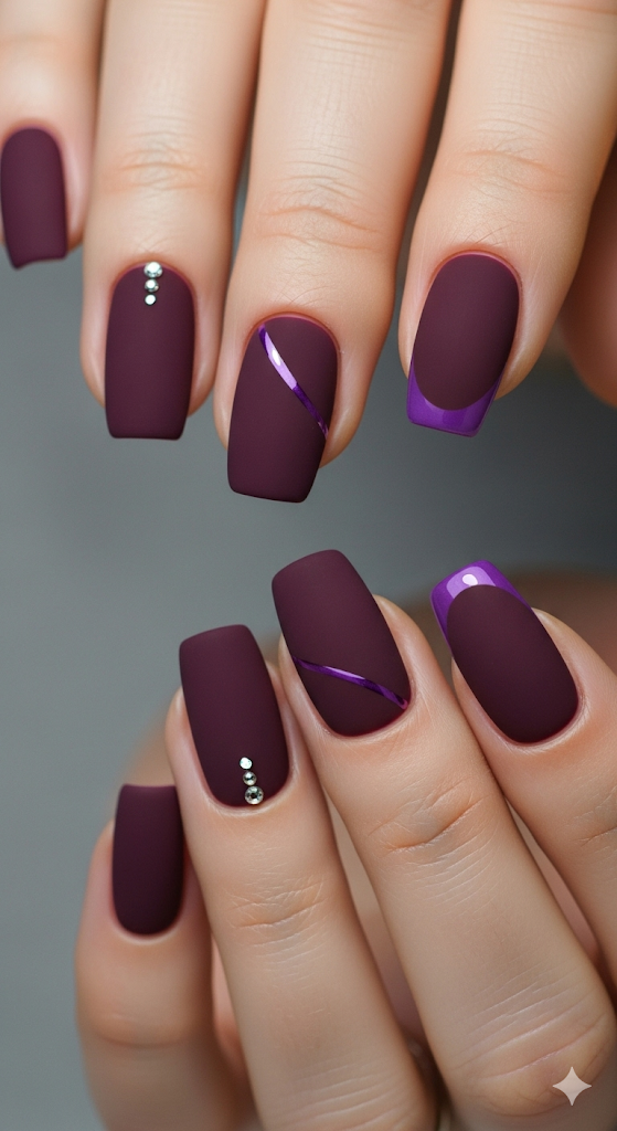 Purple Matte Perfection