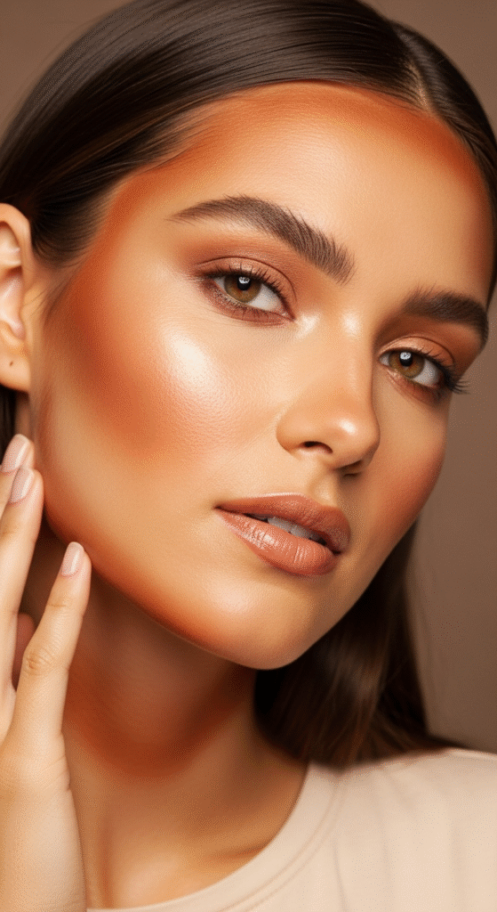 Sculpting with Bronzer Only