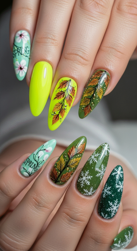 Seasonal Green Themes