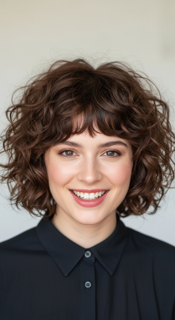 Short Curly Shag