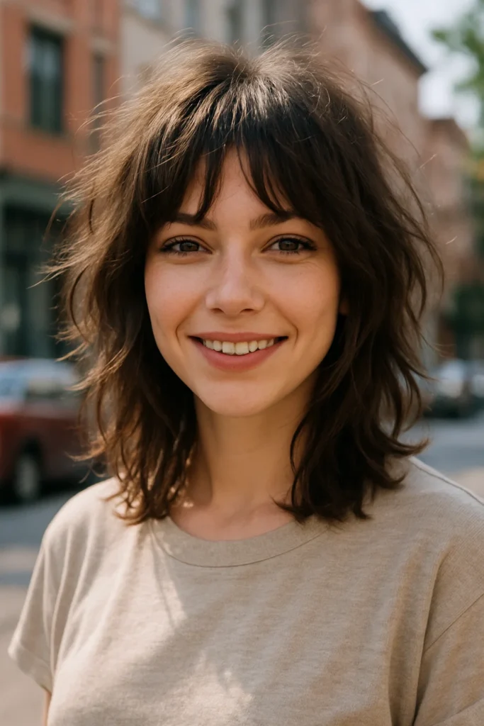 Shoulder Length Shag
