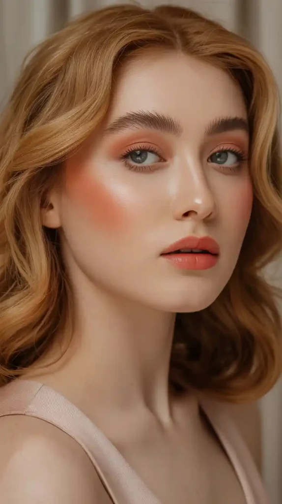 Soft Apricot Elegance