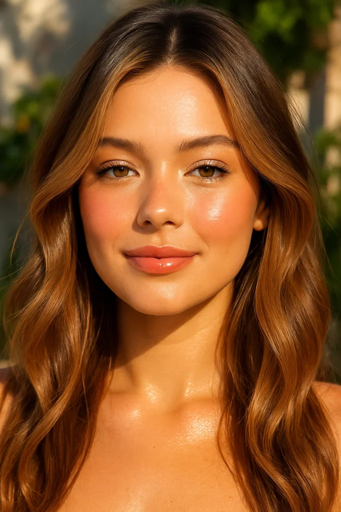 Soft Peach Radiance