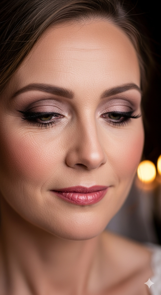 Soft Smokey Eyes - Bridal Makeup for Mature Skin