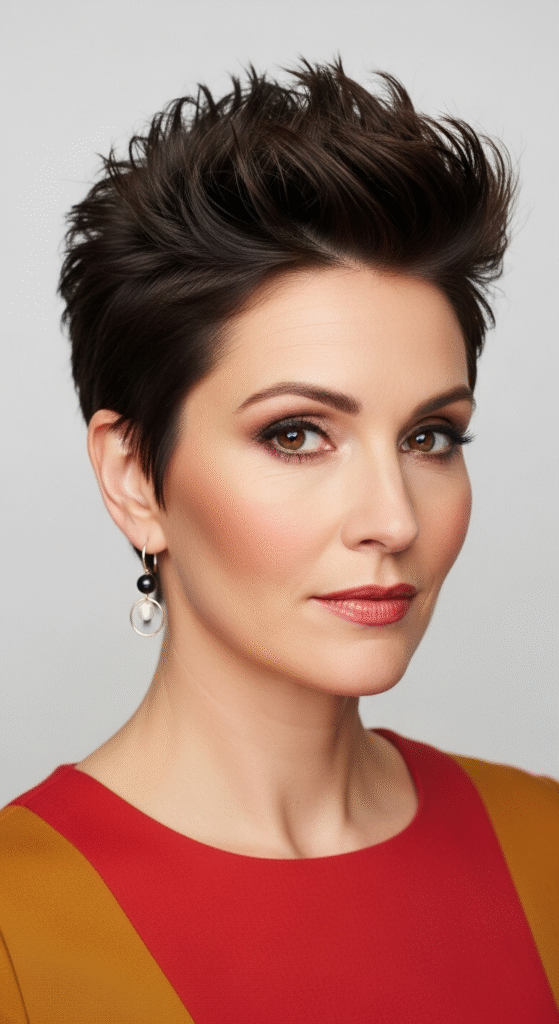 Spiky Pixie Cut