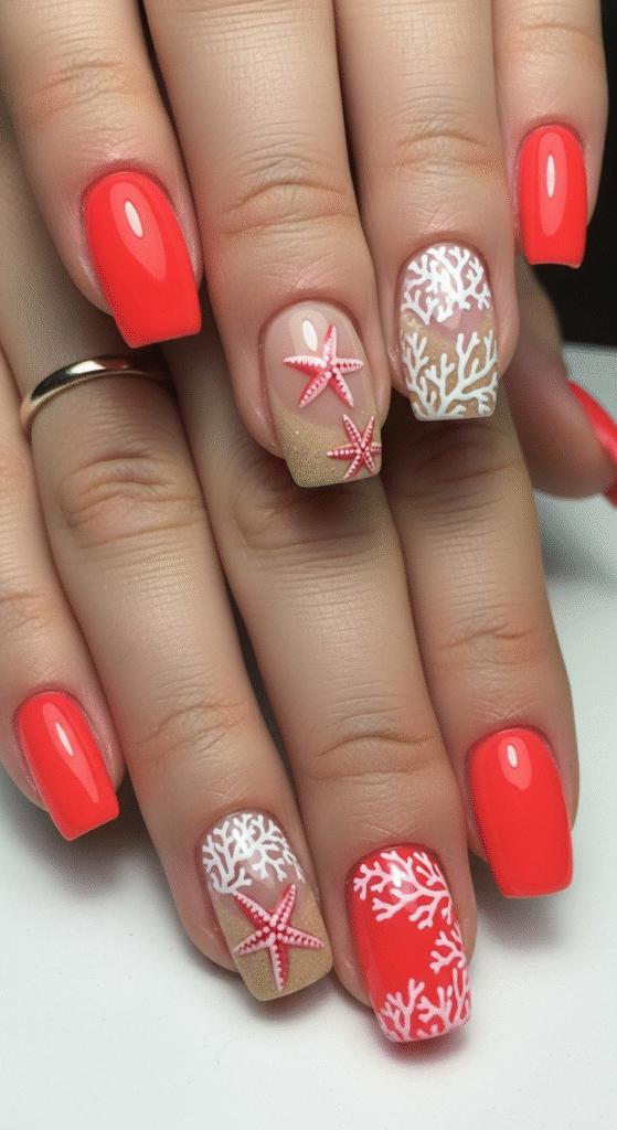 Starfish and Coral Patterns