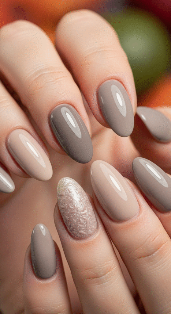 Taupe Neutrals - Fall Nail Designs