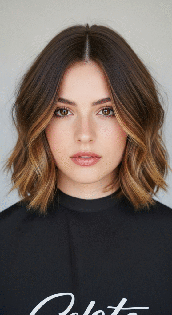 Textured Bob with Layers