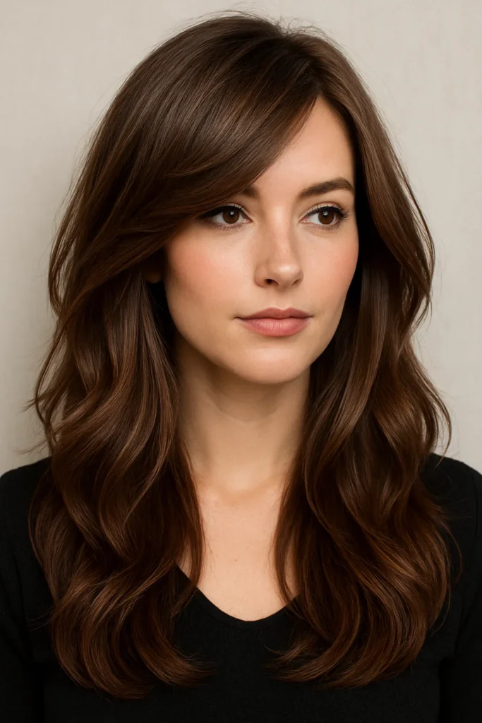 Textured Long Cut with Side Part