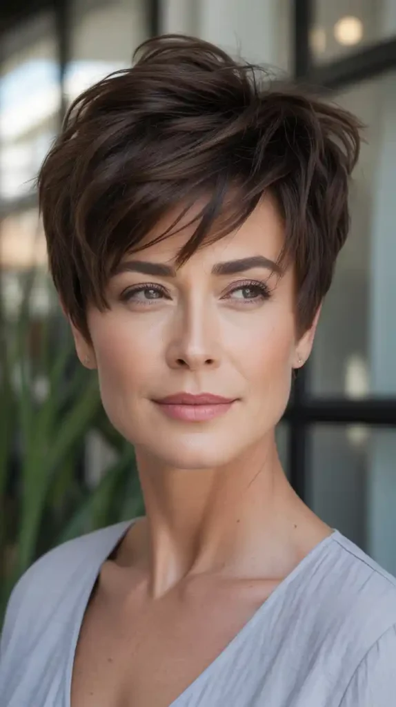 Textured Pixie Cut