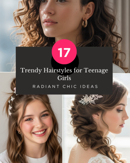 Trendy Hairstyles for Teenage Girls 17 Radiant Chic Ideas
