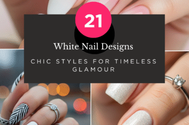 White Nail Designs 21 Chic Styles for Timeless Glamour