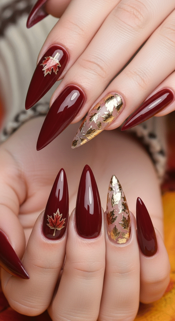 Wine Red Stilettos