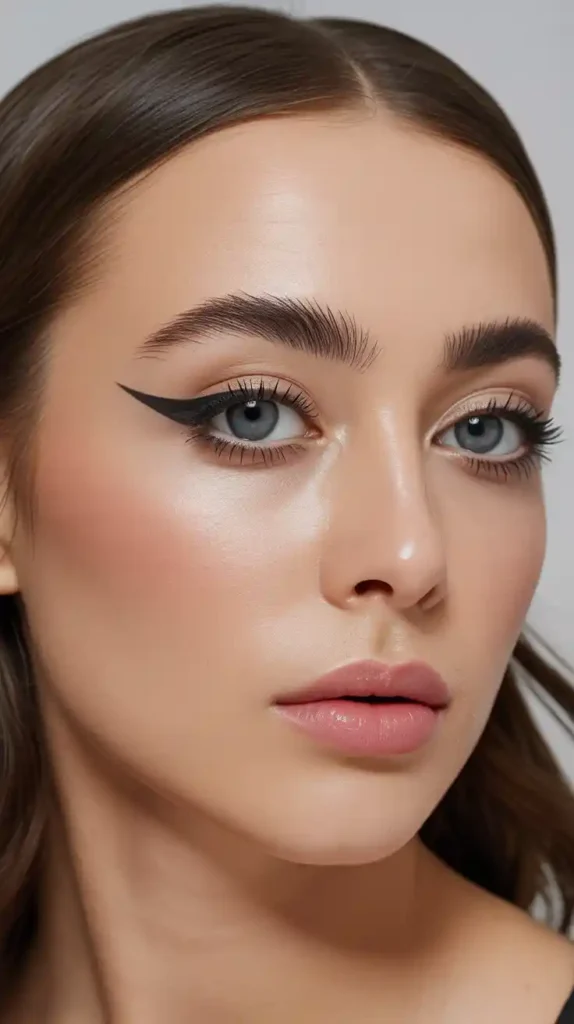 Winged Eyeliner - Makeup Looks for Fair Skin