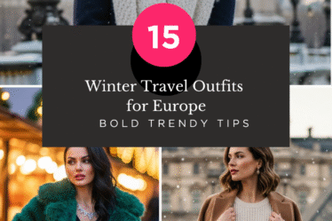 Winter Travel Outfits for Europe 15 Bold Trendy Tips