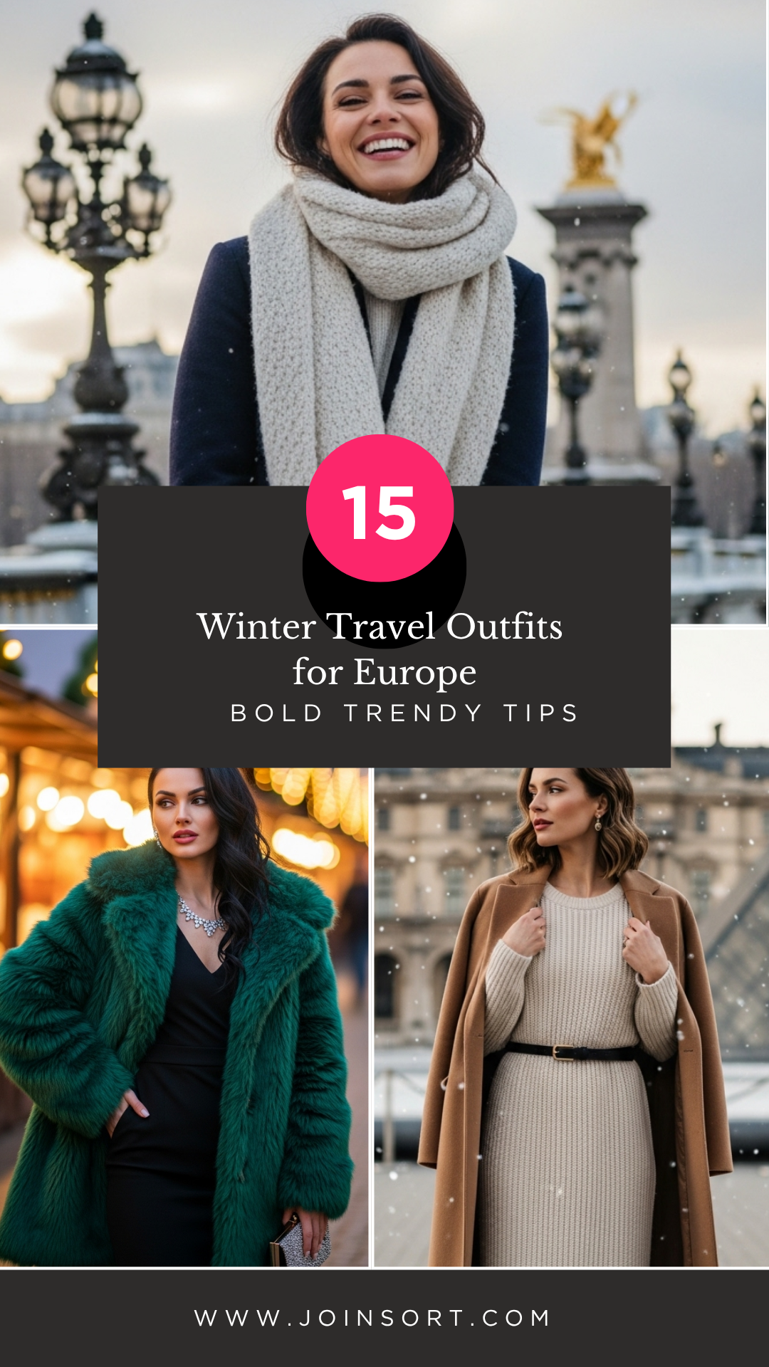 Winter Travel Outfits for Europe 15 Bold Trendy Tips