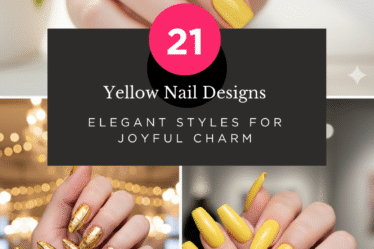 Yellow Nail Designs 21 Elegant Styles for Joyful Charm