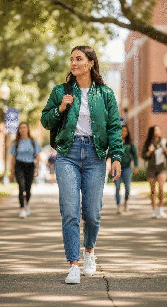 Bomber Jackets with Jeans