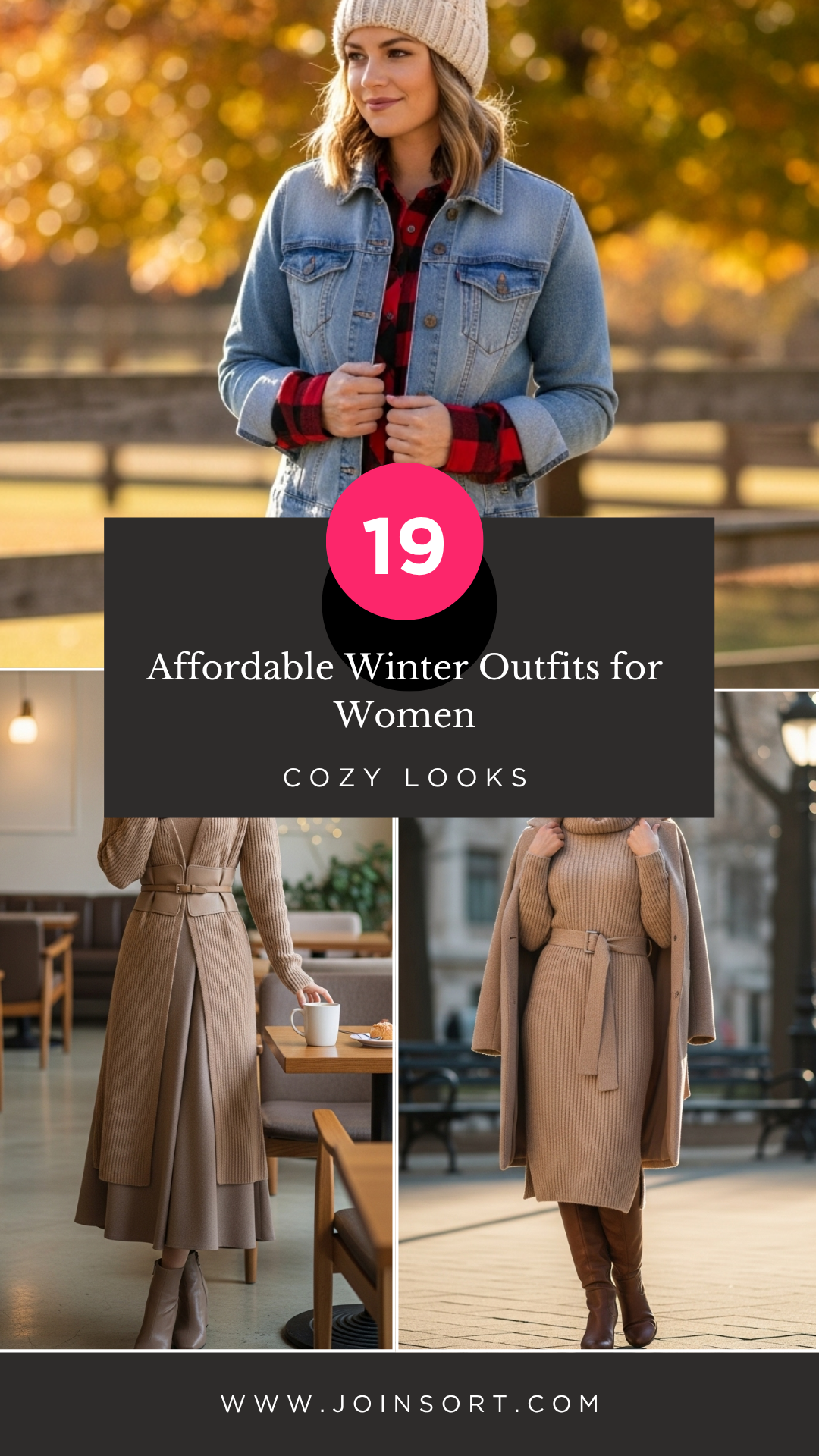 Affordable Winter Outfits for Women: 19 Cozy Looks