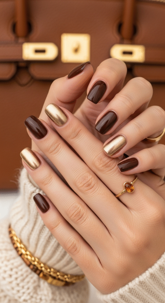 Chocolate Brown Glam