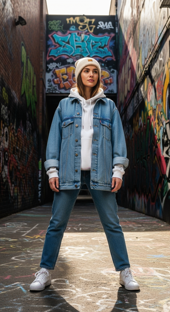 Denim on Denim Streetwear