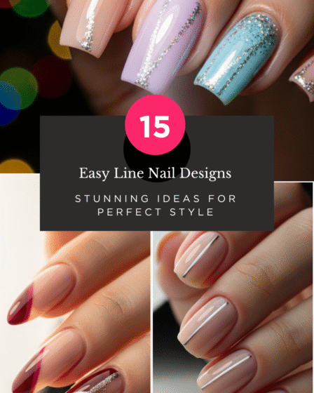 Easy Line Nail Designs: 15 Stunning Ideas for Perfect Style