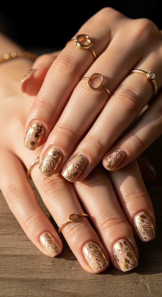 Golden Leaf Accents