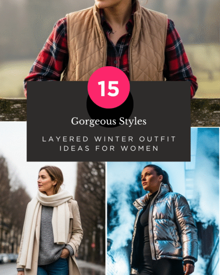 Layered Winter Outfit Ideas for Women: 15 Gorgeous Styles