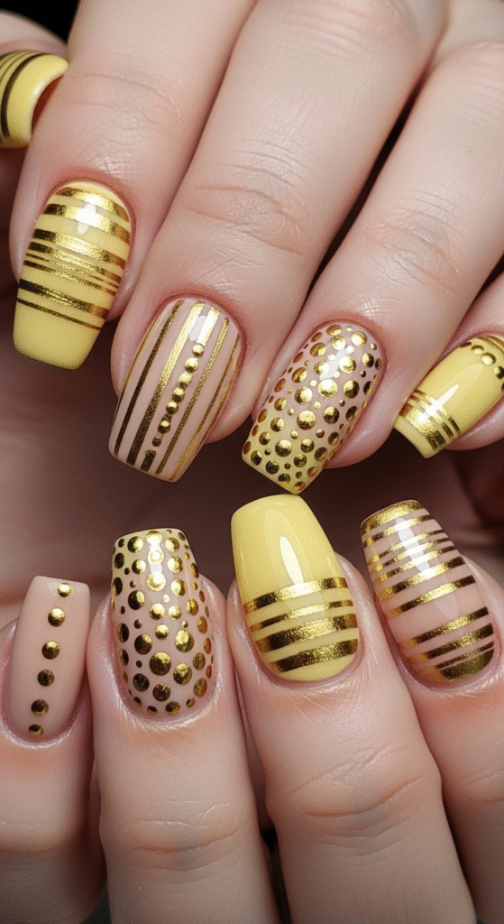 Metallic Sunshine Accents