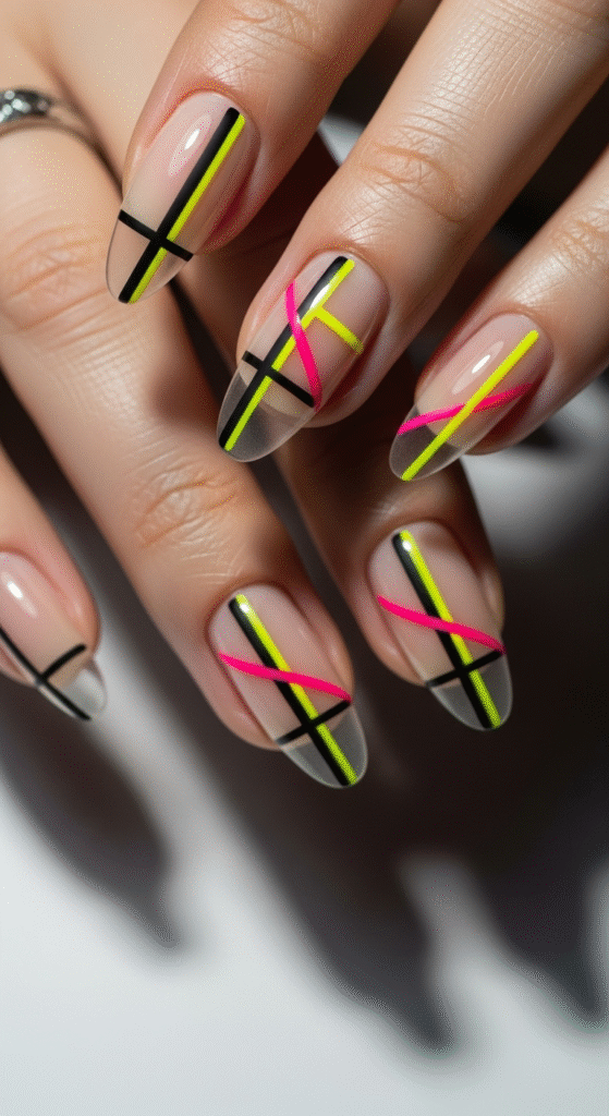 Negative Space Line Designs