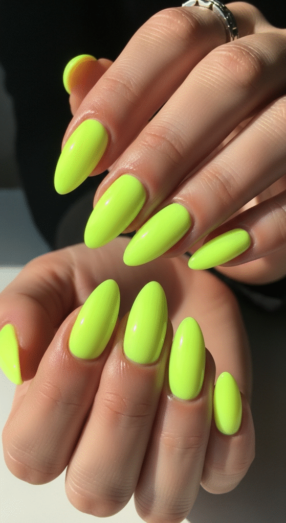 Neon Sunshine Nails - Sunshine Nail Designs