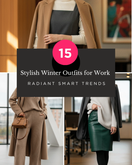 Stylish Winter Outfits for Work: 15 Radiant Smart Trends